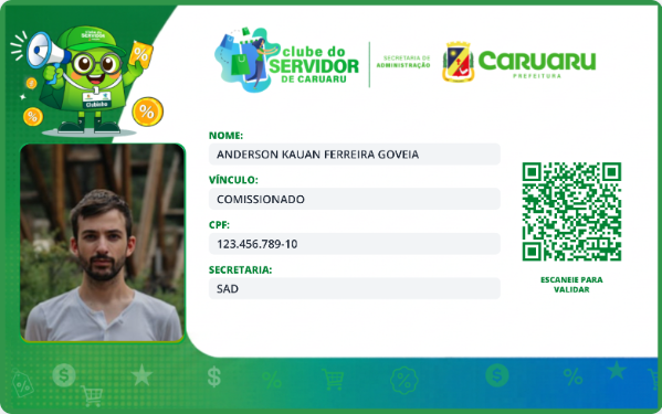Carteirinha Digital do Servidor